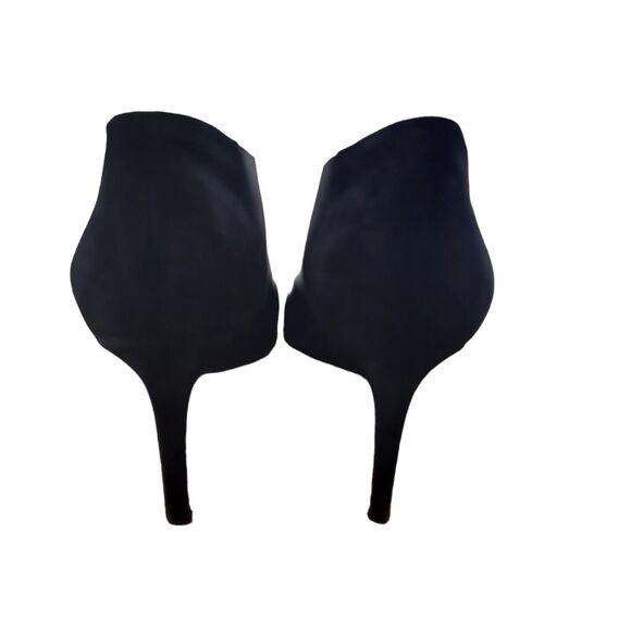 Rag & Bone Beha Chelsea Shooties Size 39 EU, Size 9 US Black Leather 3" Stiletto - Picture 7 of 13